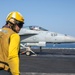 USS Dwight D. Eisenhower Conducts Flight Operations in the Red Sea