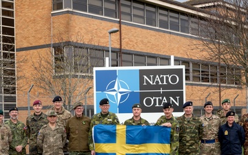 3-star NATO HQ plans alongside Swedish counterparts as Sweden accends as newest member of NATO