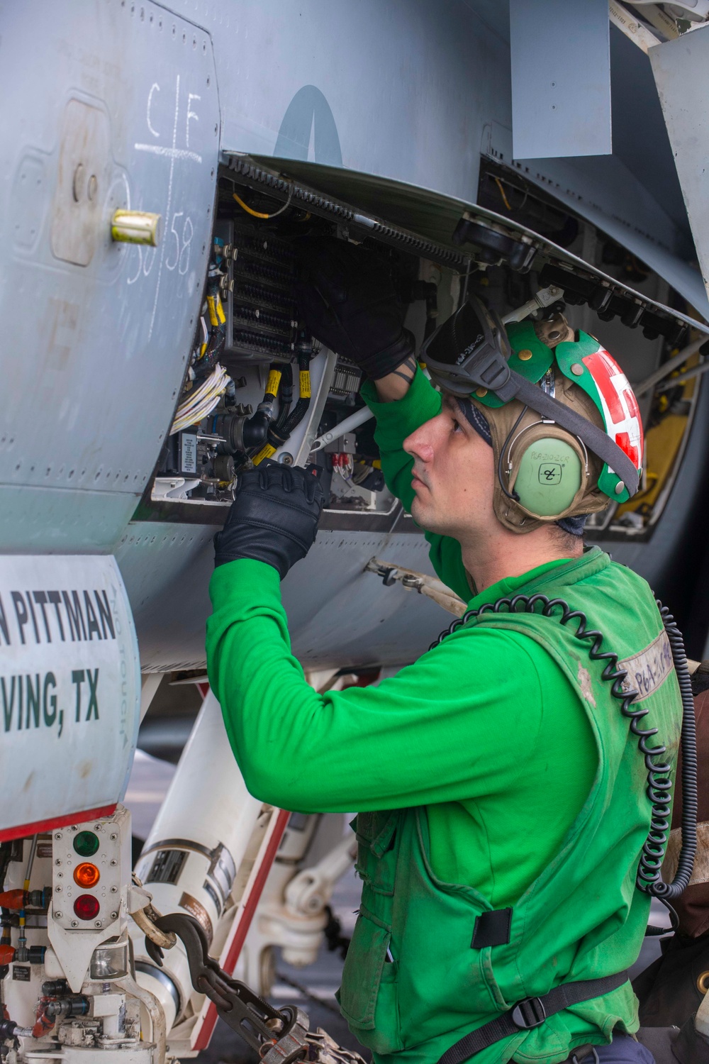 USS Dwight D. Eisenhower Conducts Routine Operations in the Red Sea