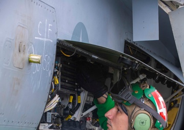 USS Dwight D. Eisenhower Conducts Routine Operations in the Red Sea