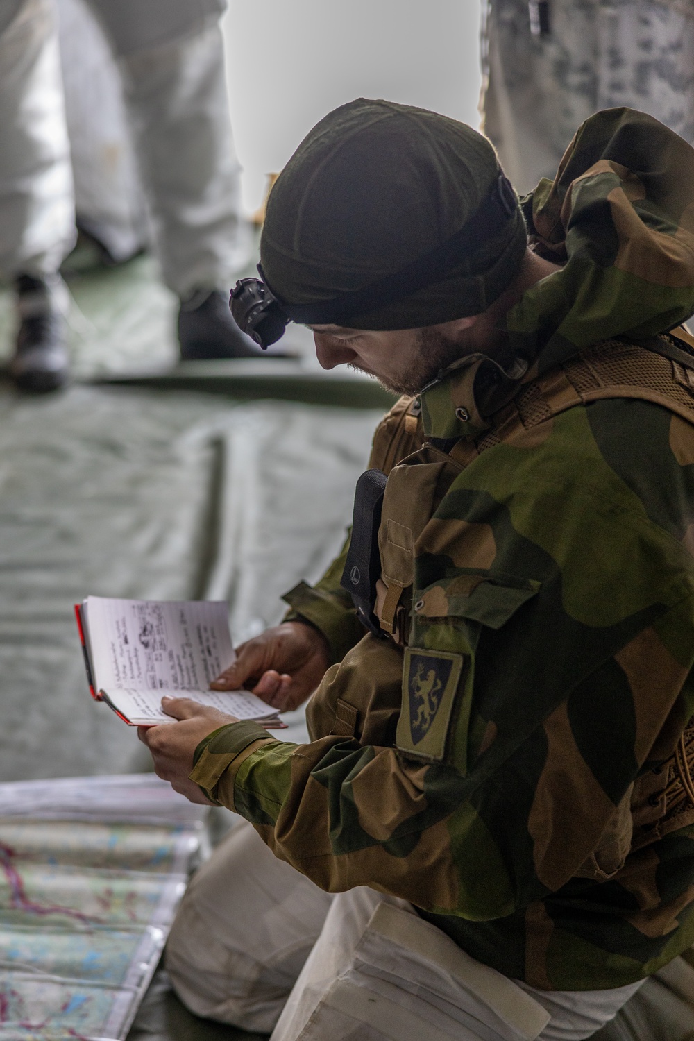 Exercise Nordic Response 24: U.S. Marines with Combat Logistics Battalion 6 conduct joint convoy operations with Norwegian soldiers