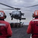 USS Dwight D. Eisenhower Conducts a Replenishment-At-Sea in the Red Sea