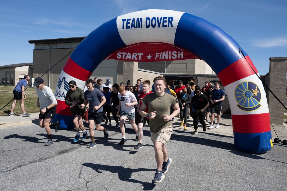 Dover AFB kicks of Women’s History Month observance with 5K run