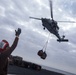 USS Dwight D. Eisenhower Conducts a Replenishment-At-Sea in the Red Sea