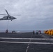 USS Dwight D. Eisenhower Conducts a Replenishment-At-Sea in the Red Sea