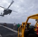 USS Dwight D. Eisenhower Conducts Vertical Replenishment with USNS Supply in the Red Sea