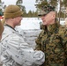 U.S. Marine Corps and Norwegian army leadership visit NATO service members during Exercise Nordic Response 24