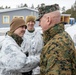 U.S. Marine Corps and Norwegian army leadership visit NATO service members during Exercise Nordic Response 24