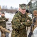 U.S. Marine Corps and Norwegian army leadership visit NATO service members during Exercise Nordic Response 24