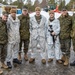 U.S. Marine Corps and Norwegian Army leadership visit NATO service members during Exercise Nordic Response 24