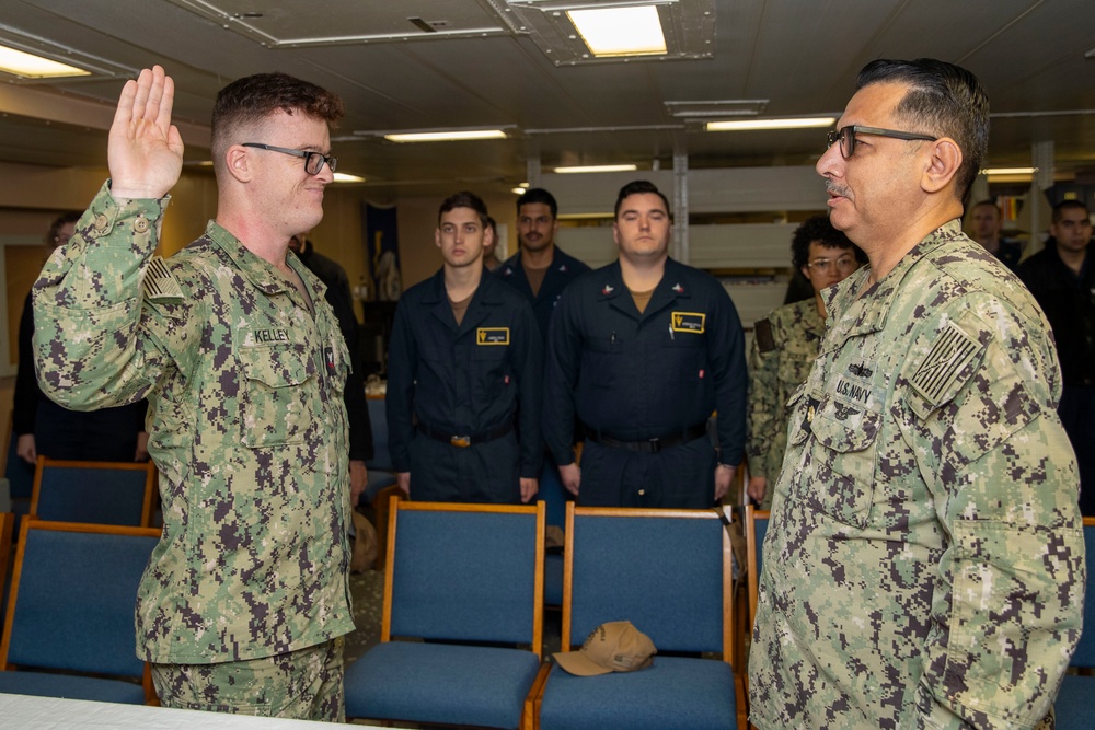 USS Tripoli Executive Departmental Quarters