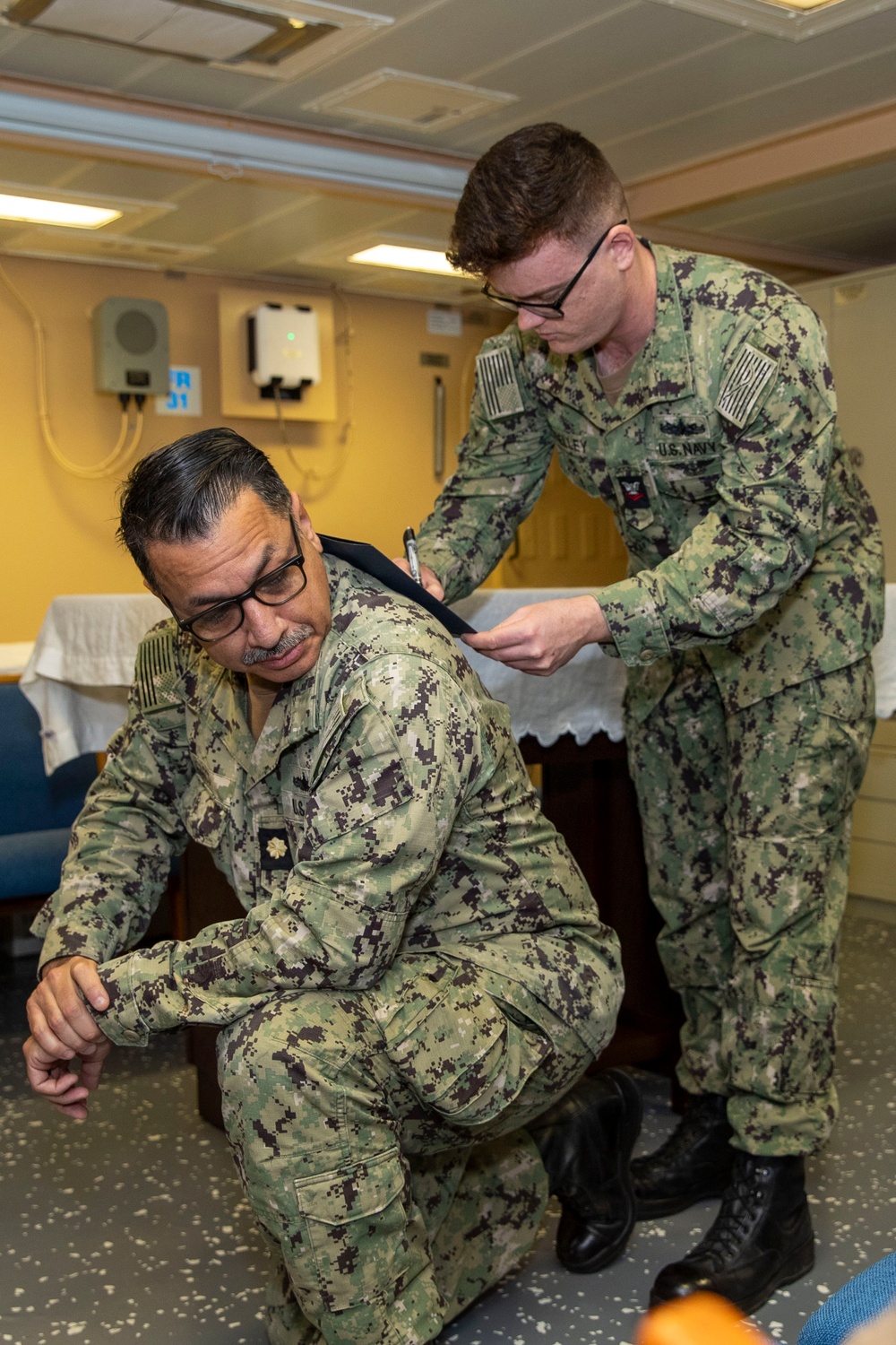 USS Tripoli Executive Departmental Quarters