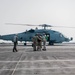 USS Dwight D. Eisenhower, Danish Navy HDMS Iver Huitfeldt Participate in a Sail Past in the Red Sea