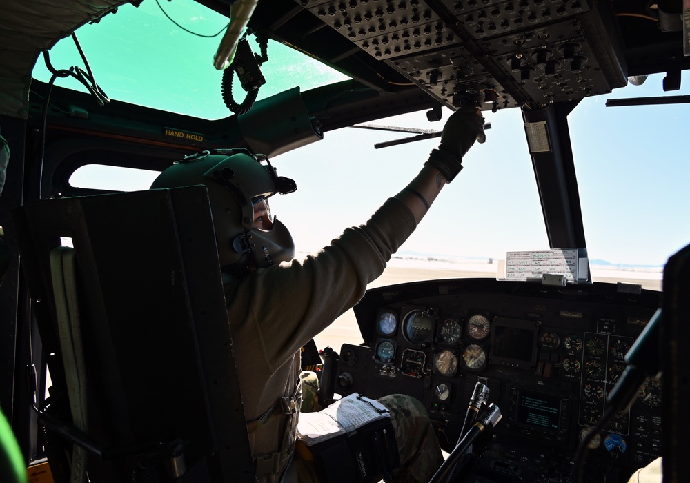 40th Helicopter Squadron conducts all-female UH-1N Huey flight