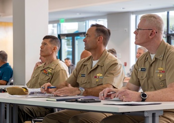 Navy Leaders Attend the Military Affairs Council Meeting