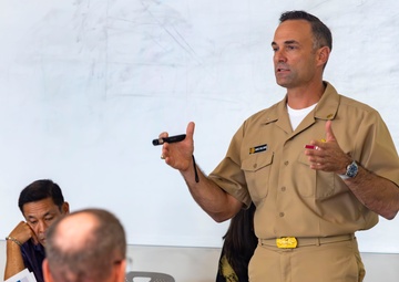 Navy Leaders Attend the Military Affairs Council Meeting