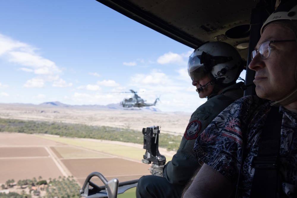 Defense Advanced Research Projects Agency visit Marine Corps Air Station Yuma