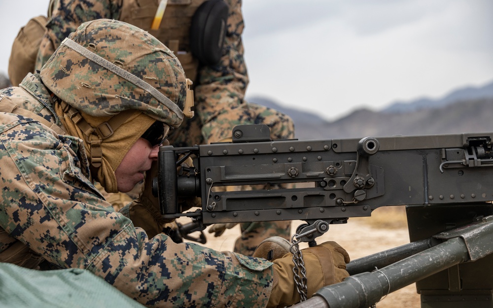 Warrior Shield 24 | 3rd MLG conducts Heavy Machine Gun Live Fire Range