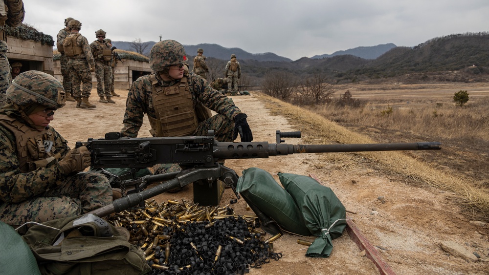 Warrior Shield 24 | 3rd MLG conducts Heavy Machine Gun Live Fire Range