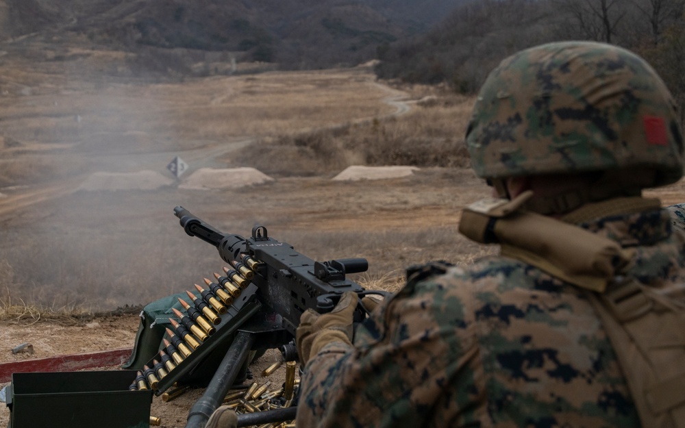 Warrior Shield 24 | 3rd MLG conducts Heavy Machine Gun Live Fire Range