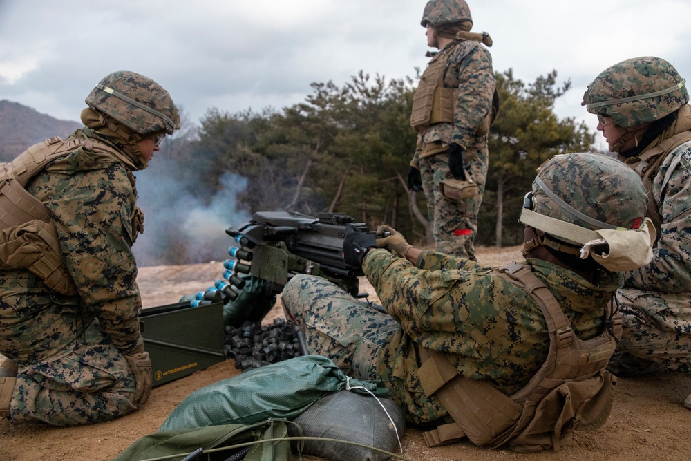 Warrior Shield 24 | 3rd MLG conducts Heavy Machine Gun Live Fire Range