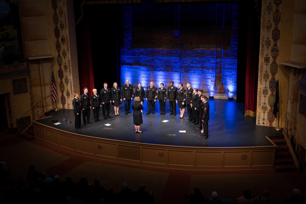 Navy Band Sea Chanters perform at historic Lincoln Theater