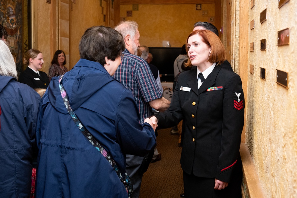 Navy Band Sea Chanters perform at historic Lincoln Theater