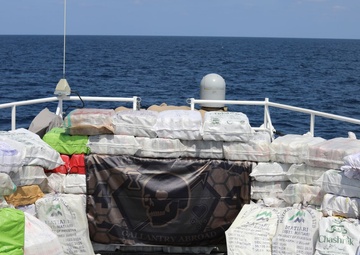 Canadian-led Combined Task Force 150 seizes 770 kg of methamphetamine in the Arabian Sea