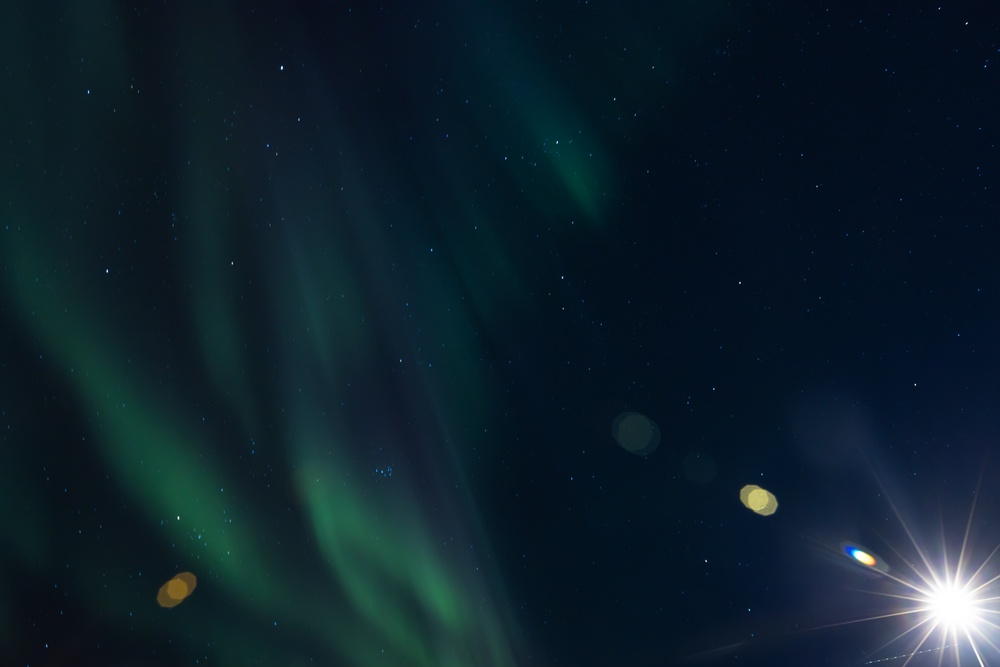 Northern Lights during Nordic Response 24
