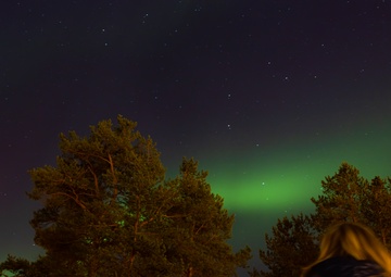II MEF observes the northern lights