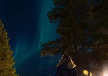 Northern Lights during Nordic Response 24