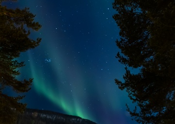 Northern Lights during Nordic Response 24
