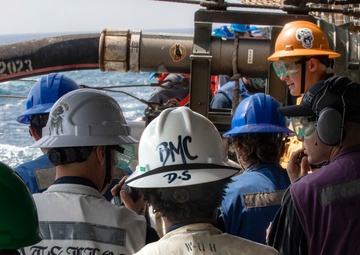 USS Philippine Sea Conducts Replenishment-At-Sea with USNS Supply
