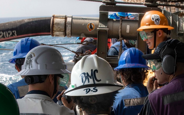USS Philippine Sea Conducts Replenishment-At-Sea with USNS Supply