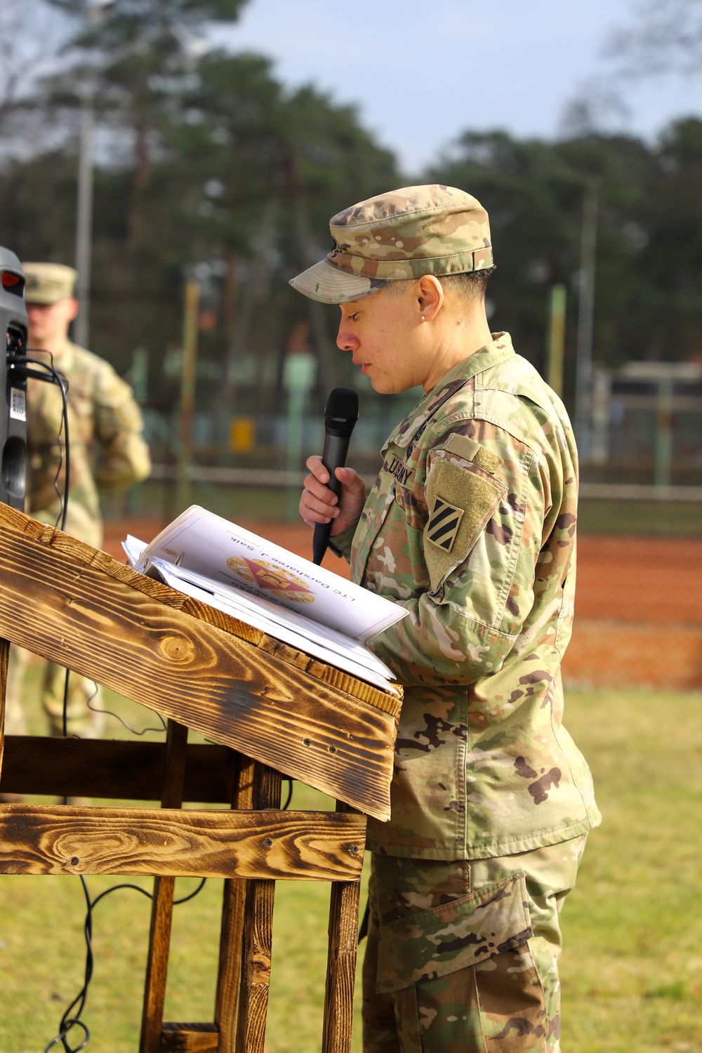 Sustainment Soldiers host company Transfer of Authority