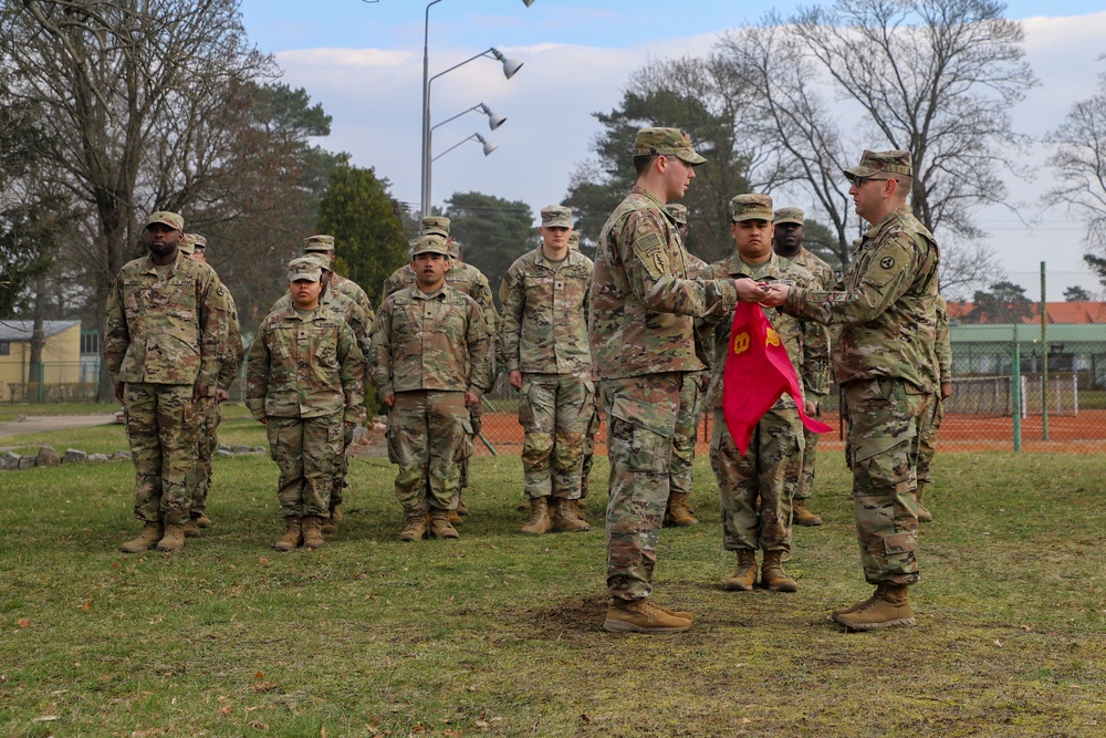 Sustainment Soldiers host company Transfer of Authority