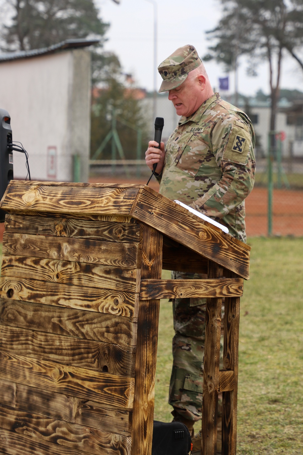 Sustainment Soldiers host company Transfer of Authority