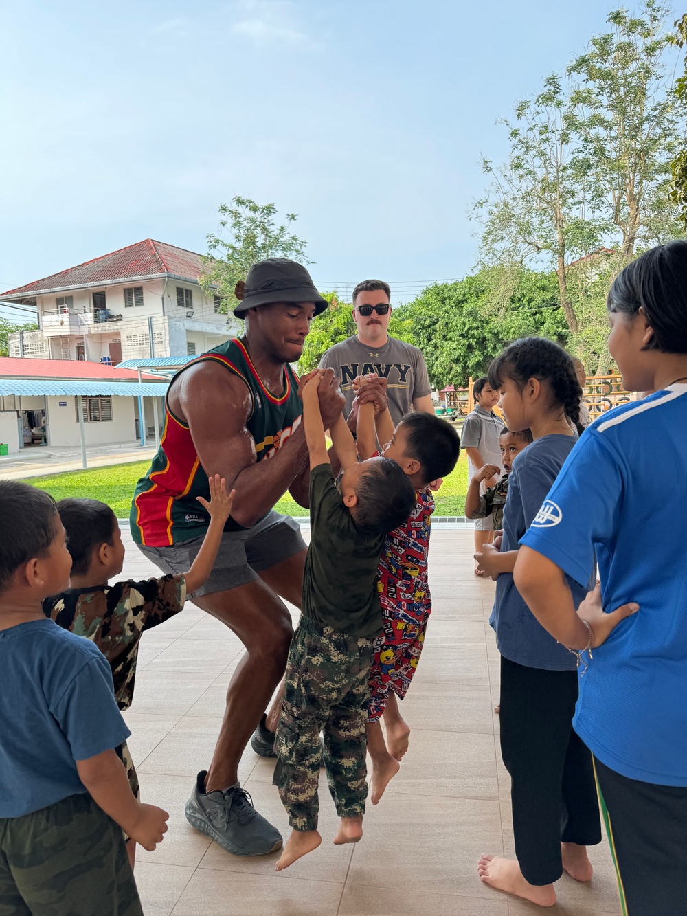 U.S. Sailors Visit Pattaya Orphanage