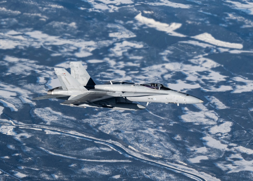 RAF Mildehall supports Nordic Response 24
