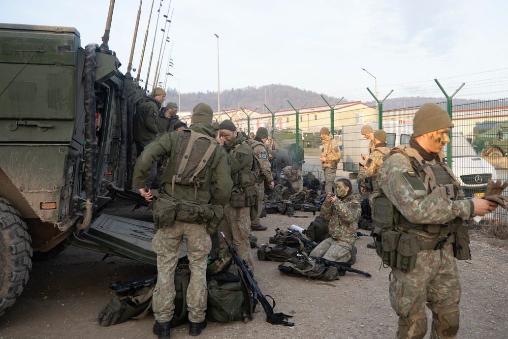 Allied Spirit 24 Units Conduct Movement Operations
