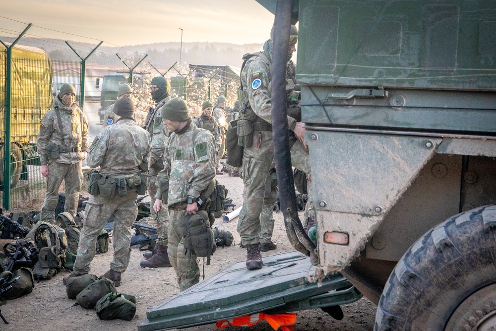 Allied Spirit 24 Units Conduct Movement Operations
