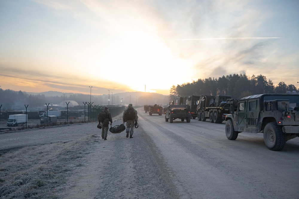 Allied Spirit 24 Units Conduct Movement Operations