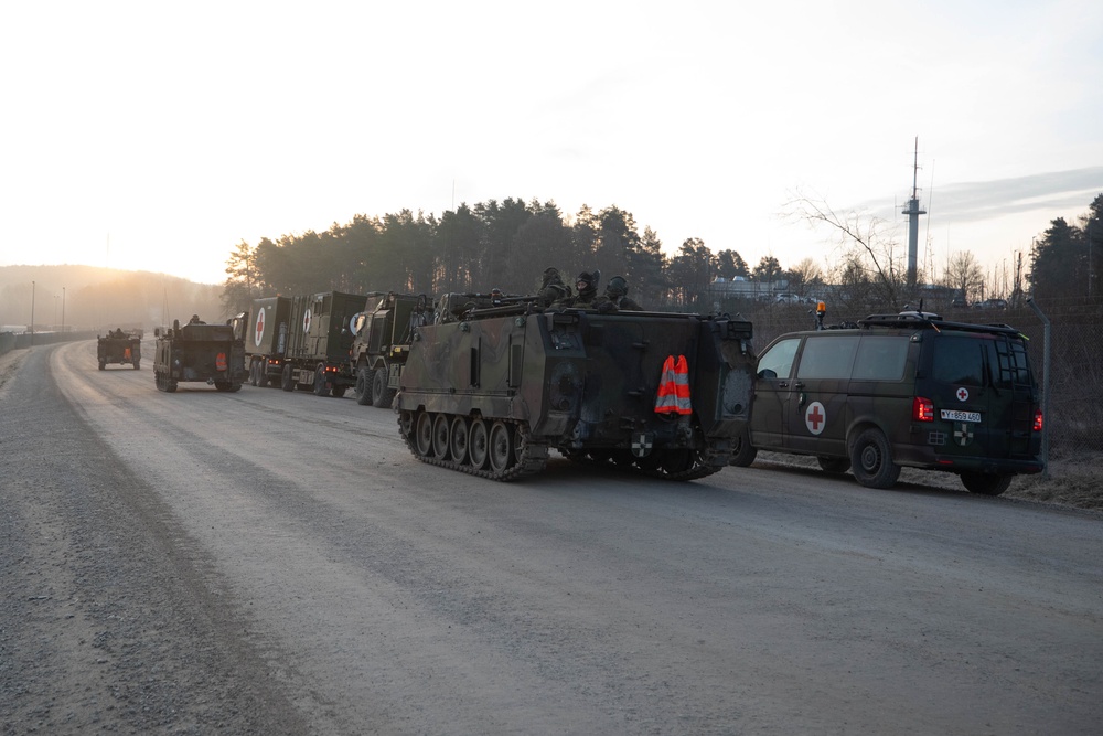 Allied Spirit 24 Units Conduct Movement Operations