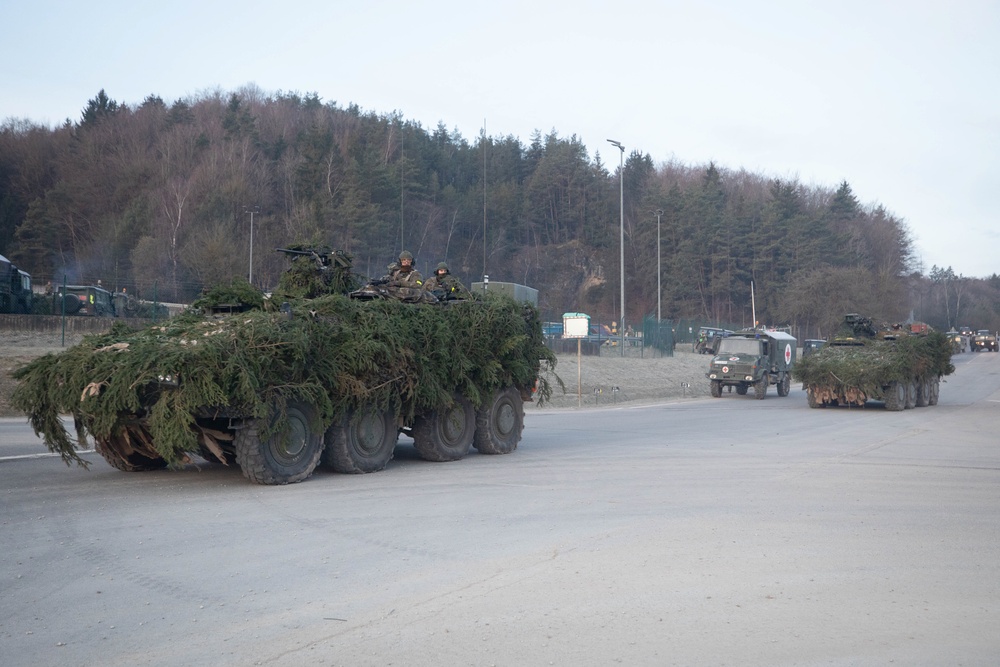 Allied Spirit 24 Units Conduct Movement Operations