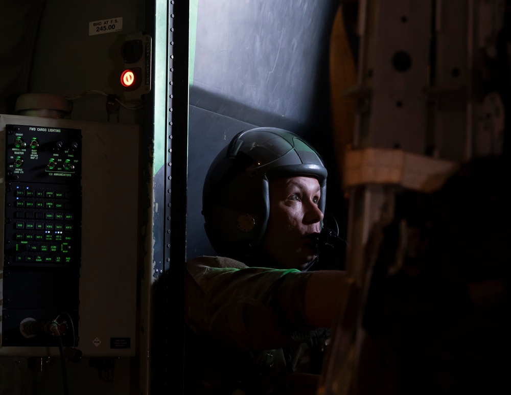 AFCENT C-130s conduct humanitarian assistance airdrops over Gaza