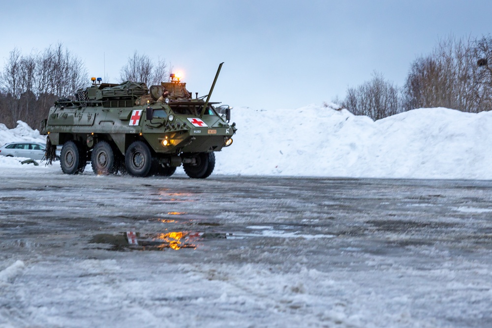 Exercise Nordic Response 24: NATO service members participate in a media day