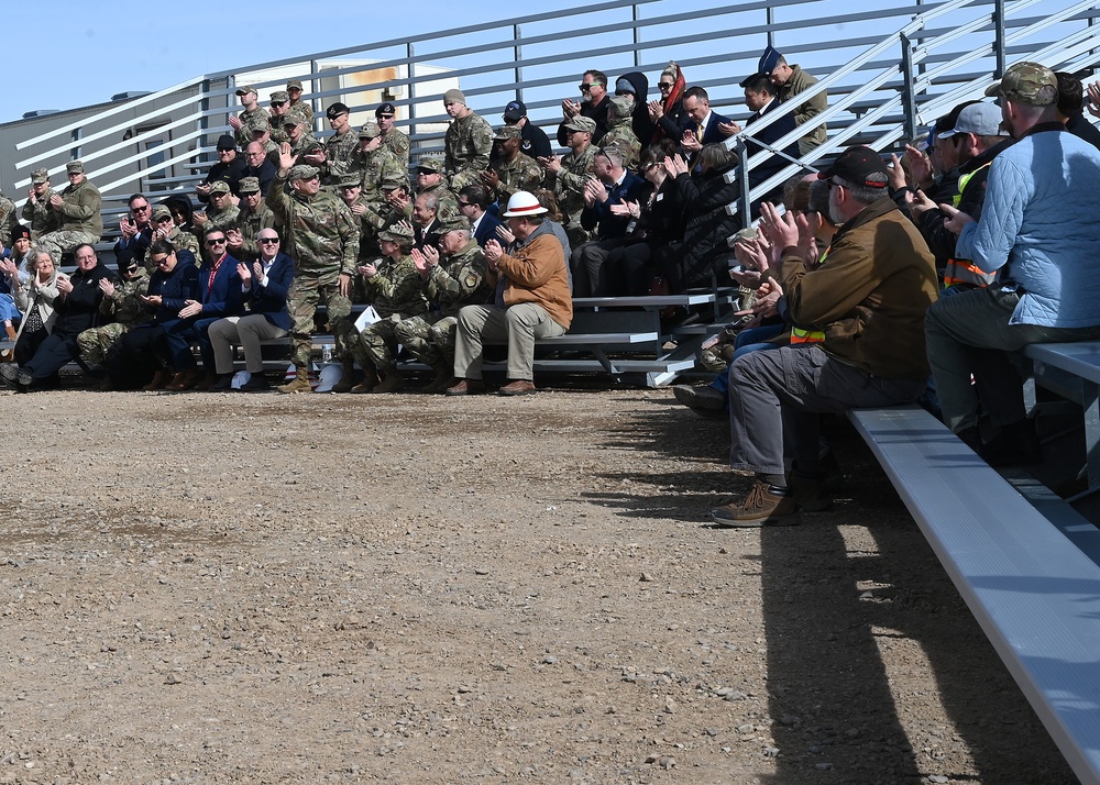 Malmstrom AFB conducts groundbreaking ceremony for Sentinel WGF