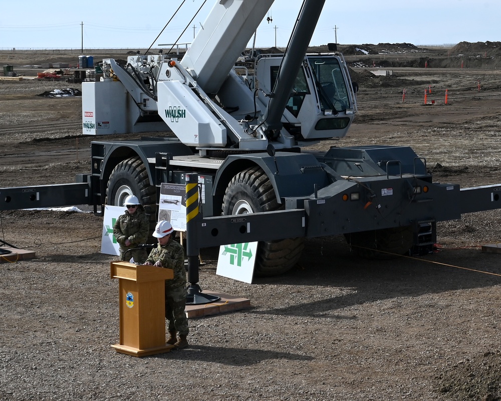 Malmstrom AFB conducts groundbreaking ceremony for Sentinel WGF