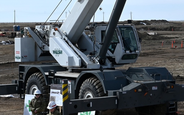 Malmstrom AFB conducts groundbreaking ceremony for Sentinel WGF