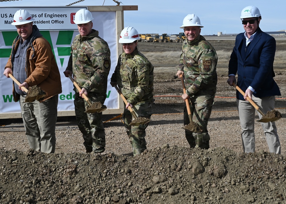 Malmstrom AFB conducts groundbreaking ceremony for Sentinel WGF